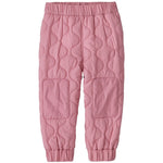 Baby Quilted Puff Joggers- Planet Pink