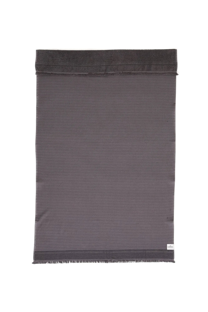 The Silas Hand Towel - Charcoal