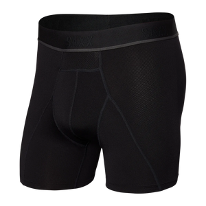 Kinetic Boxer Brief - Light Compression Mesh Blackout