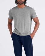 Snooze Sleep Short Sleeve | Dark Heather Grey