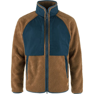 Vardag Pile Jacket M | Chestnut-Navy