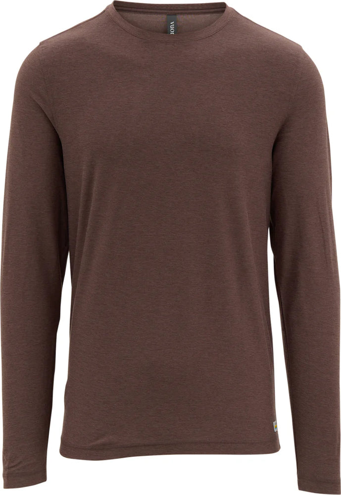 Long Sleeve Strato Tech Tee - Huckleberry Heather