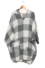 THE LIMITED EDITION PLAID COCOON | WOMEN'S MUSLIN SURF PONCHO