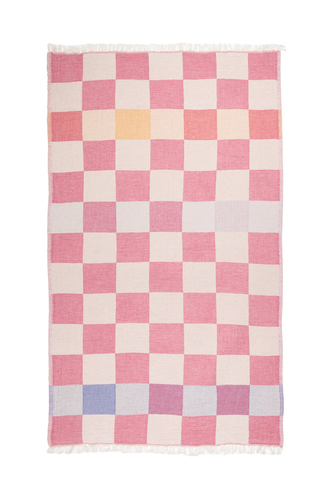 
            
                Load image into Gallery viewer, Beckon Checkered Towel
            
        