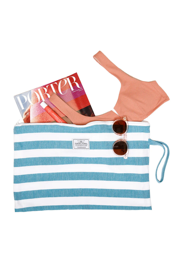 
            
                Load image into Gallery viewer, The Mira Wet Dry Zip Pouch - Large
            
        