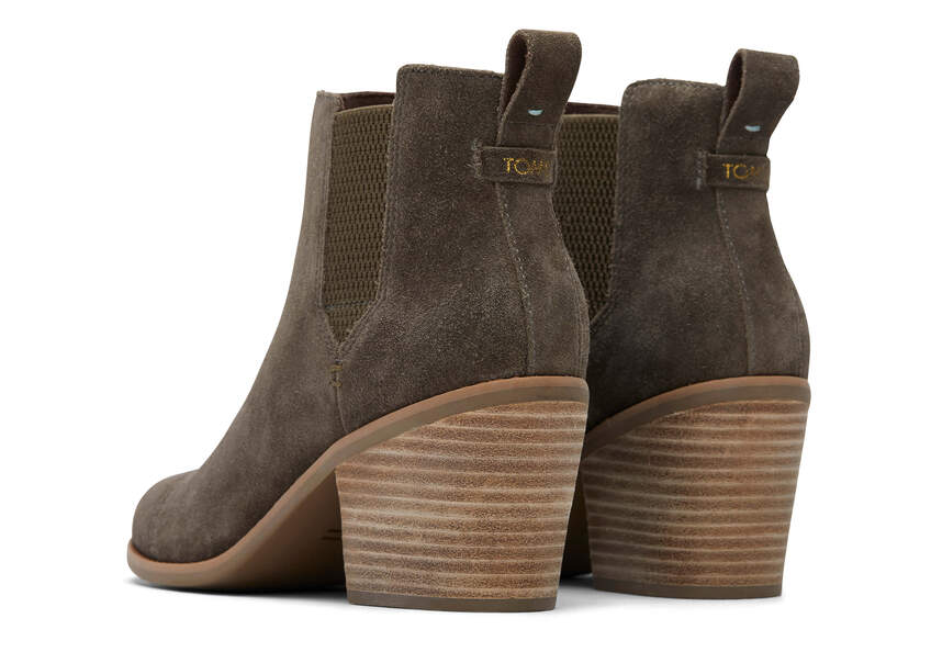Everly Boot (Olive Suede)