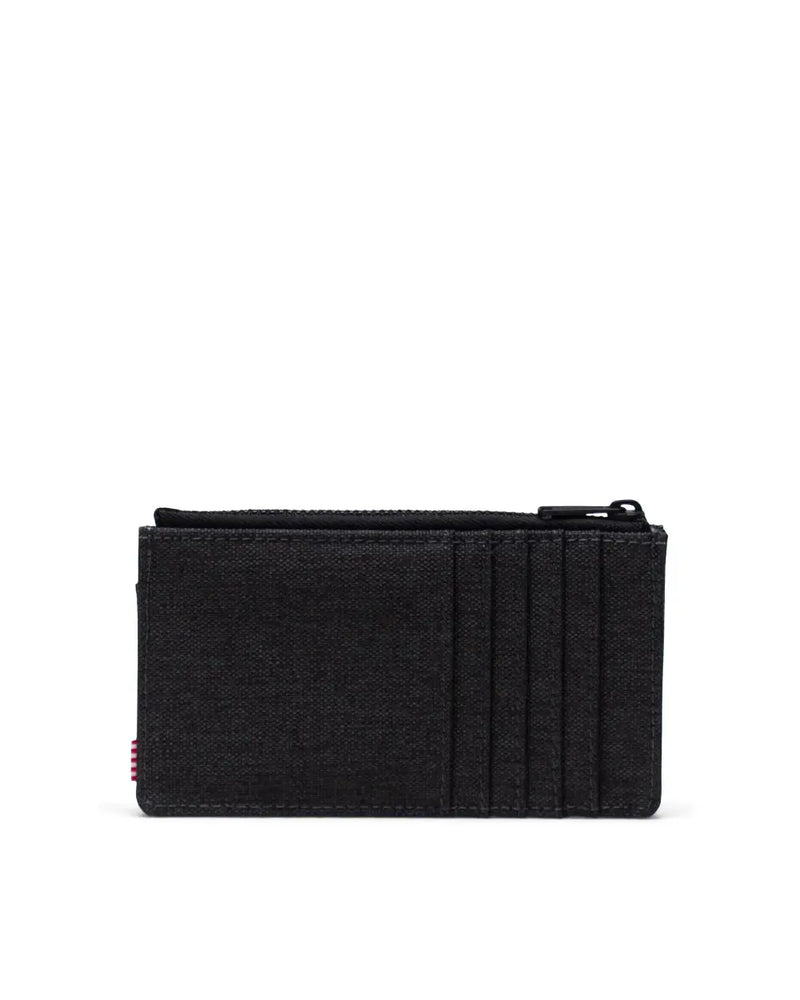 Oscar II Wallet - Black Crosshatch