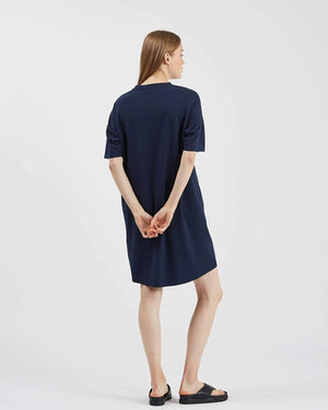 Regitza Dress - Navy Blazer