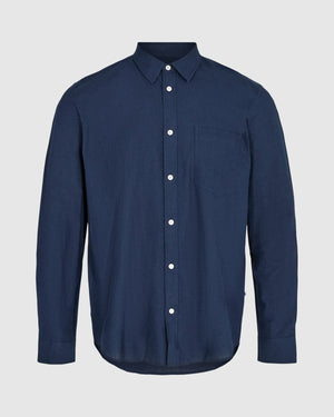 Jack Long Sleeved Shirt - Navy Blazer