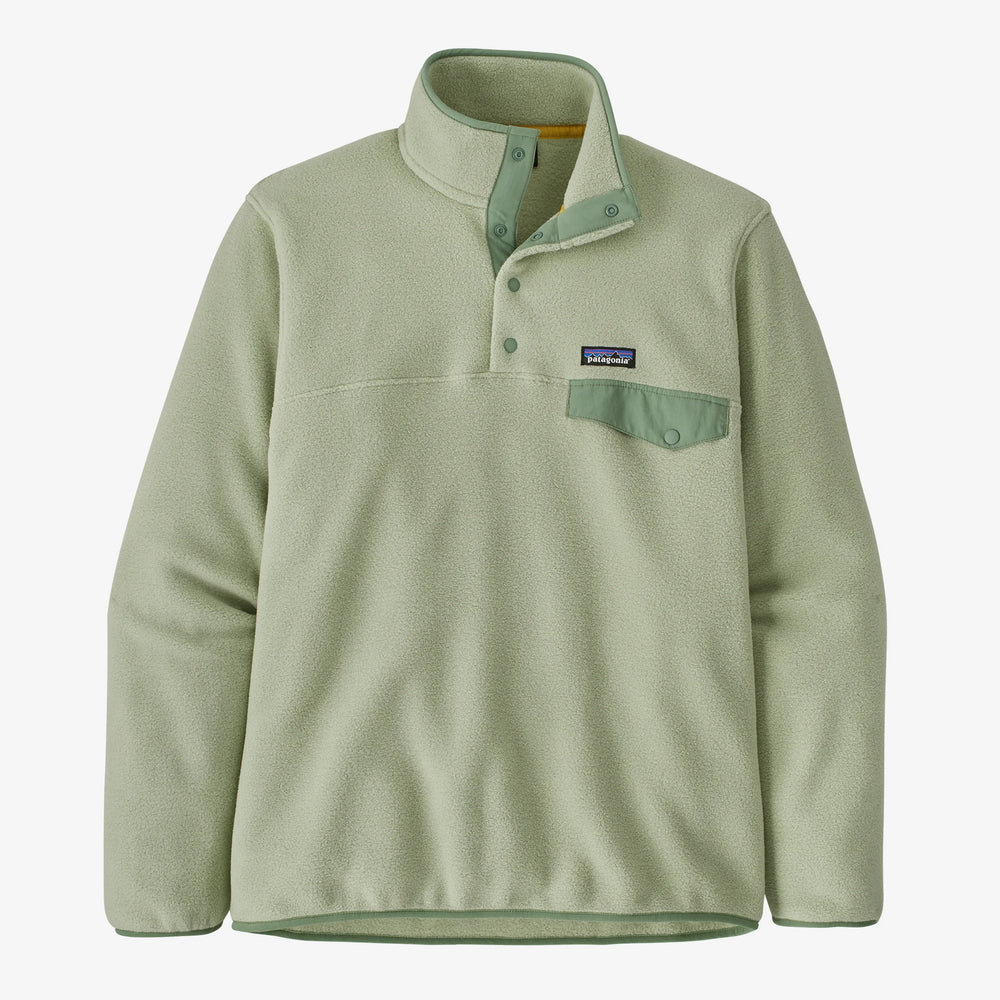 M's Lightweight Synchilla® Snap-T® Fleece Pullover - Salvia Green