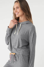 Ladies Annisa Hoody - Charcoal Heather