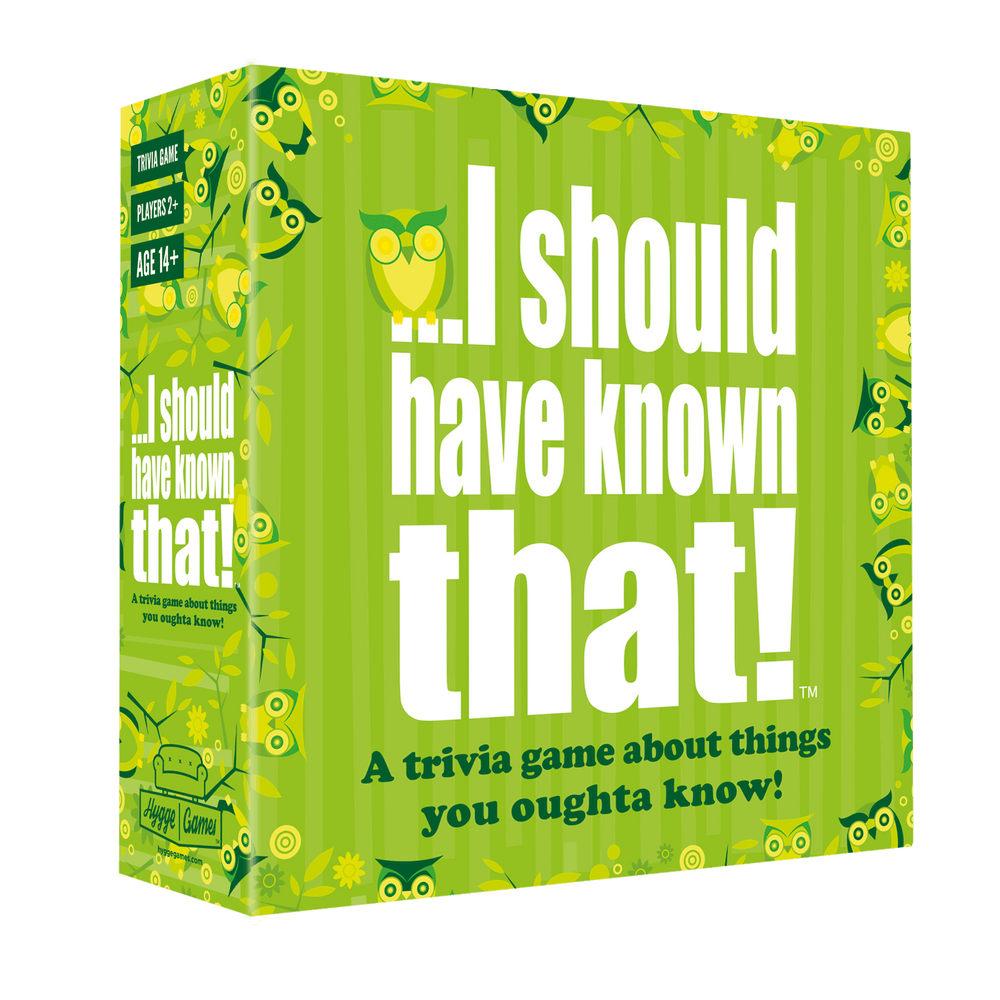 I Should Have Known That!