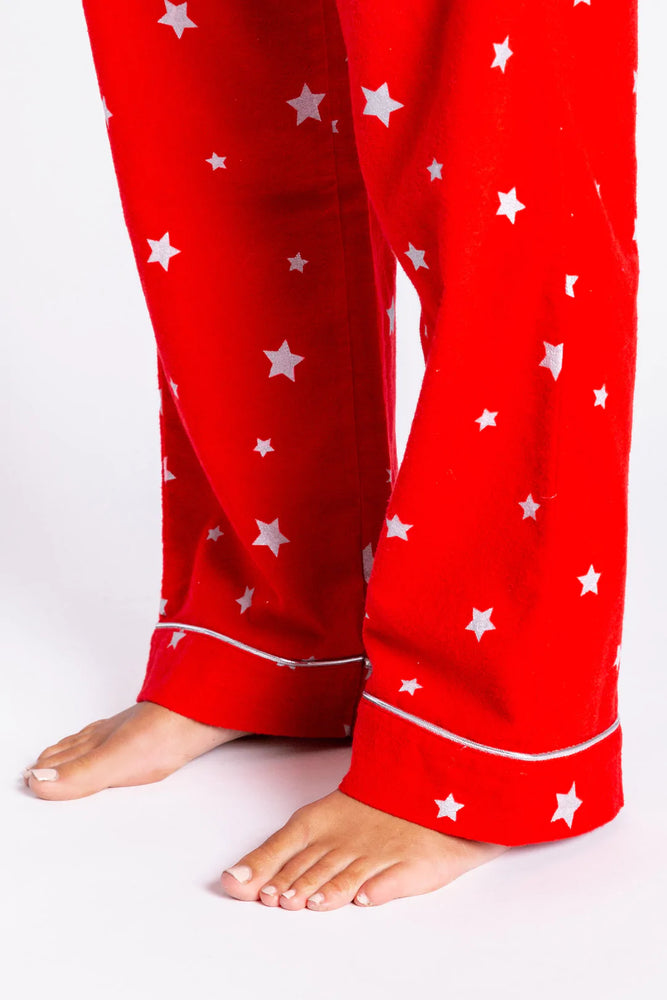 Flannel PJ Set - Stars