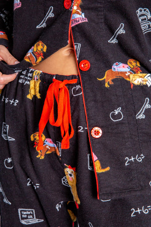 
            
                Load image into Gallery viewer, Flannels PJ Set - Teachers Pet
            
        