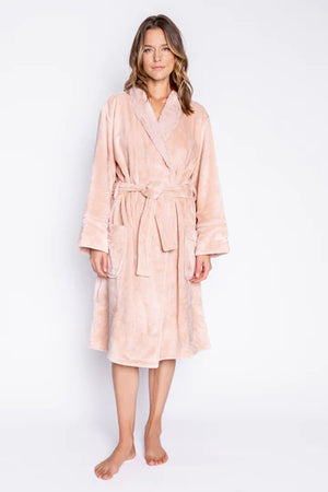 
            
                Load image into Gallery viewer, Luxe Plush Robe - Blush
            
        