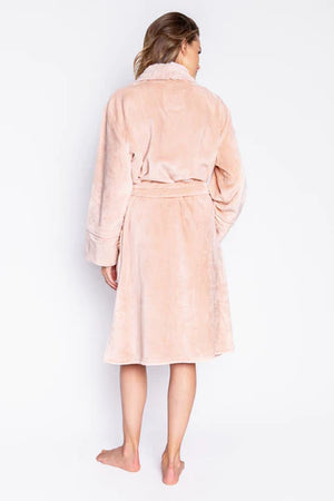 Luxe Plush Robe - Blush