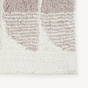 
            
                Load image into Gallery viewer, Half Moon Tufted Bath Mat - Beige
            
        