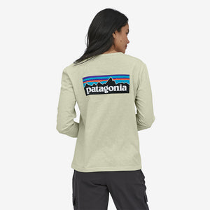 
            
                Load image into Gallery viewer, W&amp;#39;s Long-Sleeved P-6 Logo Responsibili-Tee® - Birch White
            
        