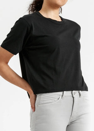 W's The Only Tee Crop - Black