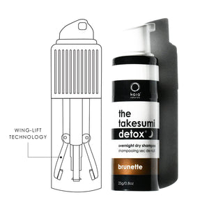 the takesumi detox® Overnight Dry Shampoo - Brunette