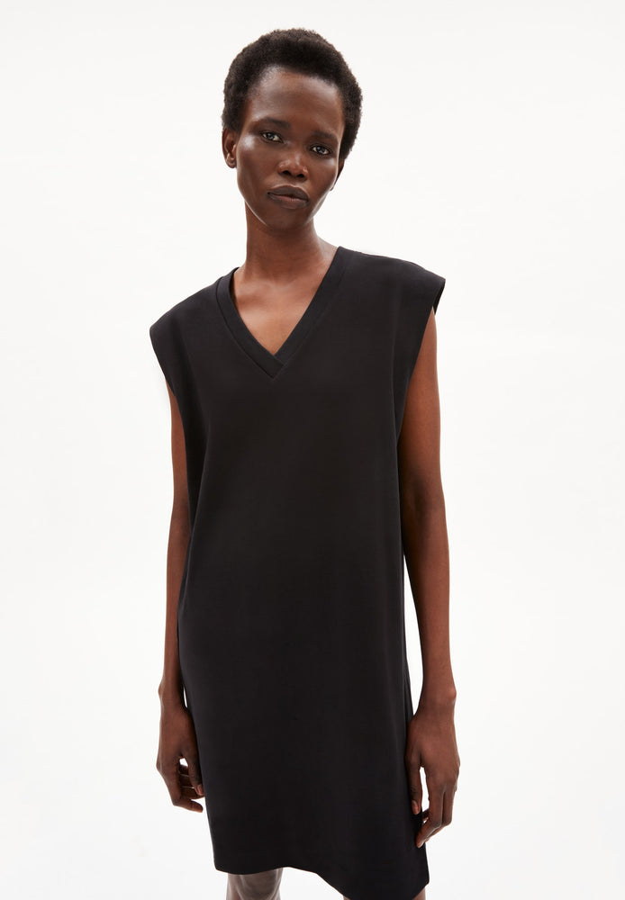 
            
                Load image into Gallery viewer, Ikaa Solid Jersey Dress - Black
            
        