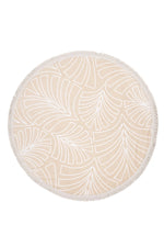 The Palm Round Towel